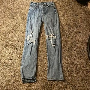 Blue wild fable ripped jeans